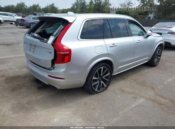 YV4A22PK2L1545386 2020 VOLVO XC90 Silver Задня права чверть