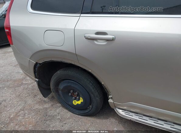 YV4A22PK4G1001901 2016 VOLVO XC90 Tan Vista frontal
