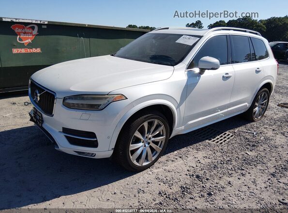 YV4A22PK4H1135017 2017 VOLVO XC90 White Przód lewy