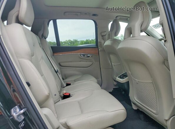 YV4A22PK8M1751796 2021 VOLVO XC90 Black უკანა სალონის ხედი