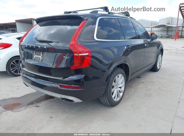 YV4A22PKXG1017150 2016 VOLVO XC90 Black Задня права чверть