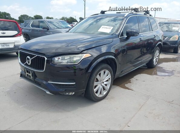 YV4A22PKXG1017150 2016 VOLVO XC90 Black Передня ліва чверть