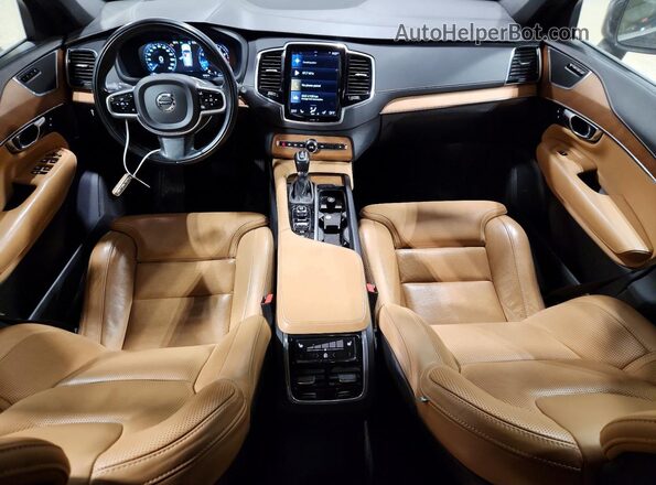 YV4A22PL0K1434293 2019 VOLVO XC90 Blue Dashboard view