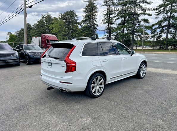 YV4A22PL0K1499418 2019 VOLVO XC90 White Передня права чверть