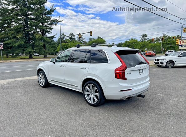 YV4A22PL0K1499418 2019 VOLVO XC90 White Задня права чверть