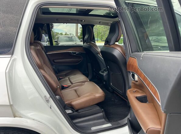 YV4A22PL0K1499418 2019 VOLVO XC90 White Вид ззаду
