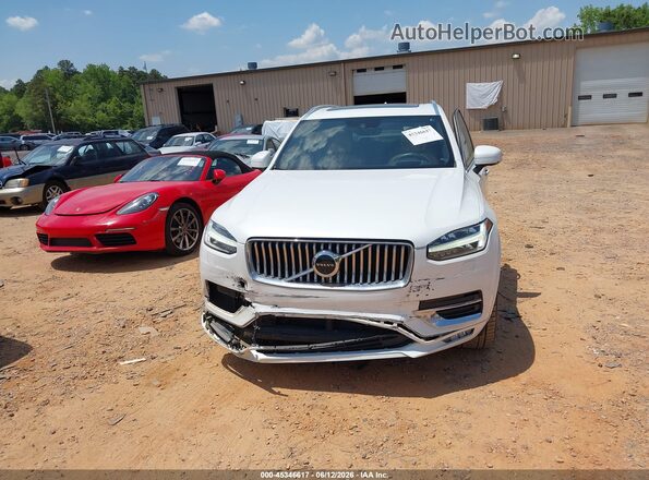 YV4A22PL0L1572949 2020 VOLVO XC90 White Widok zestawu wskaźników