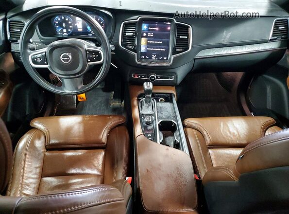 YV4A22PL0N1871439 2022 VOLVO XC90 Tan Вид панелі приладів