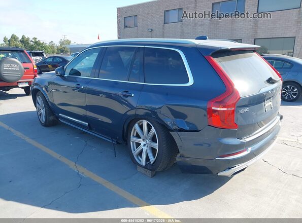 YV4A22PL1K1499203 2019 VOLVO XC90 Blue Հետևի ձախ