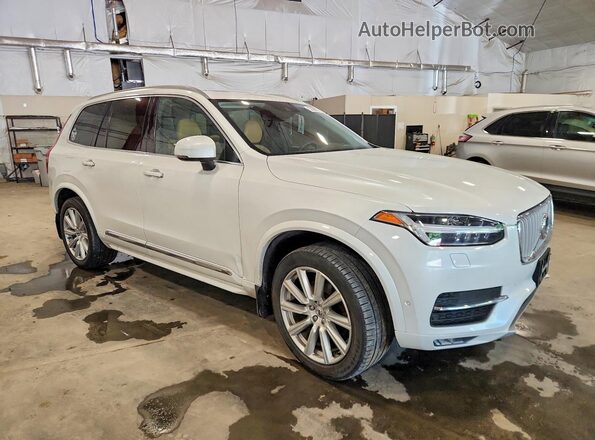 YV4A22PL2G1024473 2016 VOLVO XC90 Белый Передняя правая четверть
