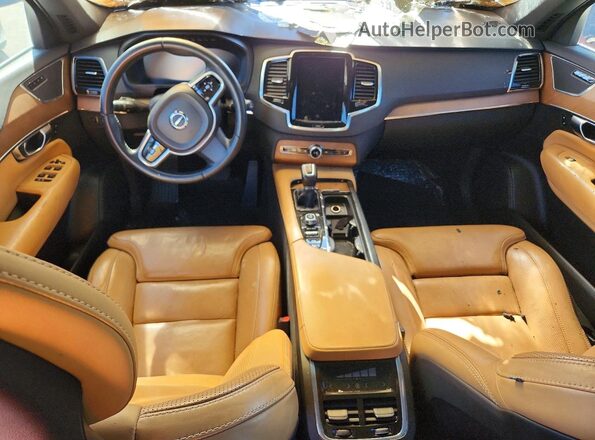 YV4A22PL2J1196705 2018 VOLVO XC90 White Dashboard view