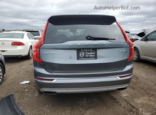 YV4A22PL3H1175436 2017 VOLVO XC90 Gray უკანა ხედი