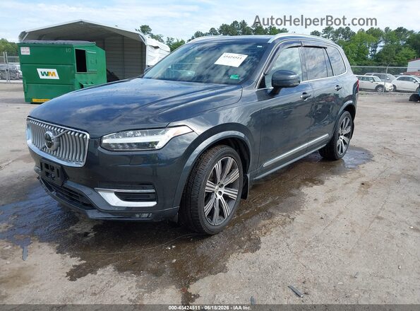 YV4A22PL3N1787454 2022 VOLVO XC90 Gray Front left