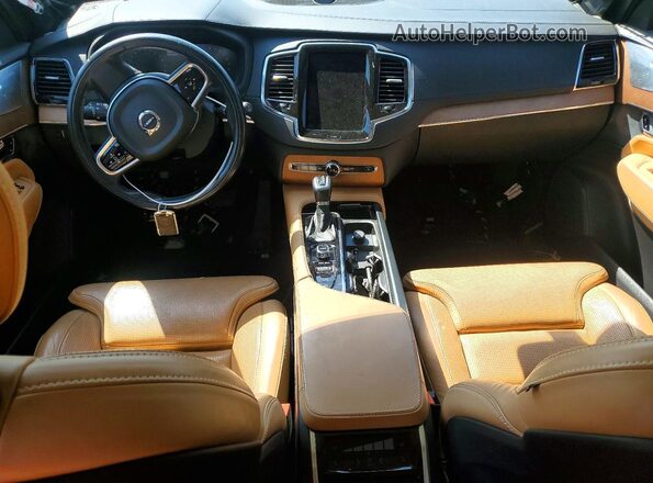 YV4A22PL4G1000675 2016 VOLVO XC90 Черный Вид панели приборов