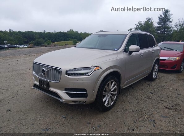 YV4A22PL5G1020725 2016 VOLVO XC90 Beige Front left