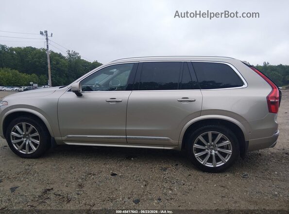 YV4A22PL5G1020725 2016 VOLVO XC90 Beige 360 interior view