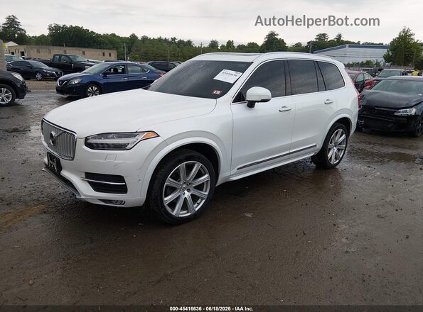 YV4A22PL5G1061193 2016 VOLVO XC90 White Передня ліва чверть