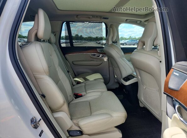 YV4A22PL5H1167404 2017 VOLVO XC90 White Rear interior view