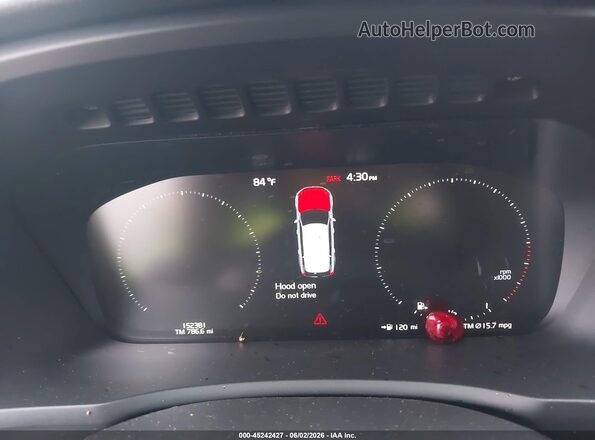 YV4A22PL5J1384229 2018 VOLVO XC90 Blue Հետևի նստատեղերի տեսք