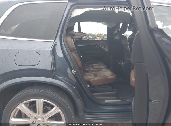 YV4A22PL5J1384229 2018 VOLVO XC90 Blue VIN կոդի պիտակի տեսք