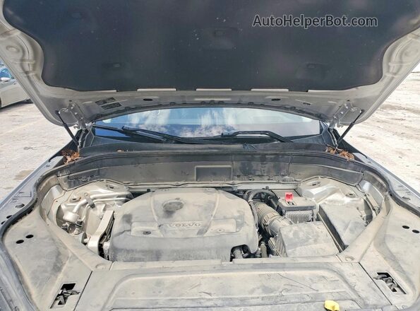 YV4A22PL6K1477567 2019 VOLVO XC90 Silver Vista del compartimento del motor