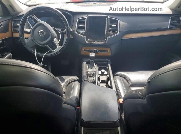 YV4A22PL6K1477567 2019 VOLVO XC90 Silver Vista del salpicadero