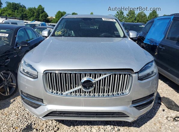 YV4A22PL6K1477567 2019 VOLVO XC90 Silver Vista frontal