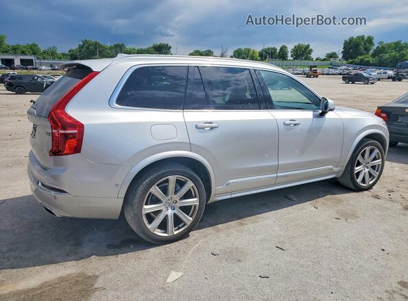 YV4A22PL6K1477567 2019 VOLVO XC90 Silver Trasero derecho