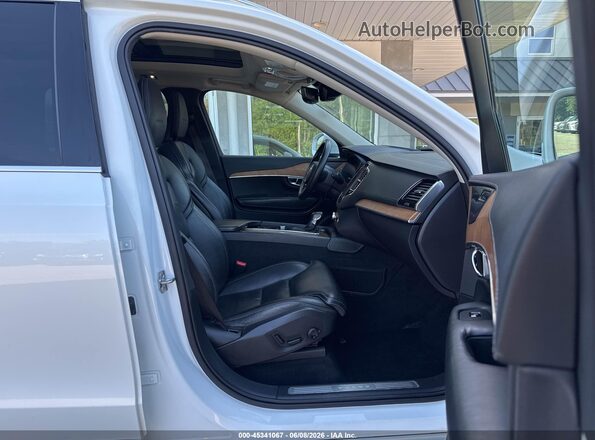 YV4A22PL6K1487077 2019 VOLVO XC90 White Սալոնի դիմացի տեսք