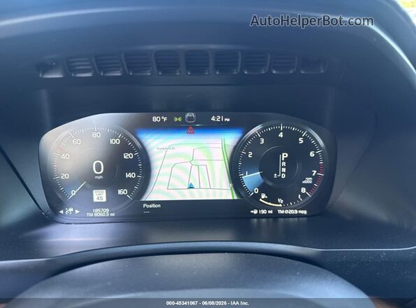 YV4A22PL6K1487077 2019 VOLVO XC90 White Հետևի նստատեղերի տեսք