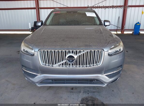 YV4A22PL7G1073166 2016 VOLVO XC90 Gray Вид спереду