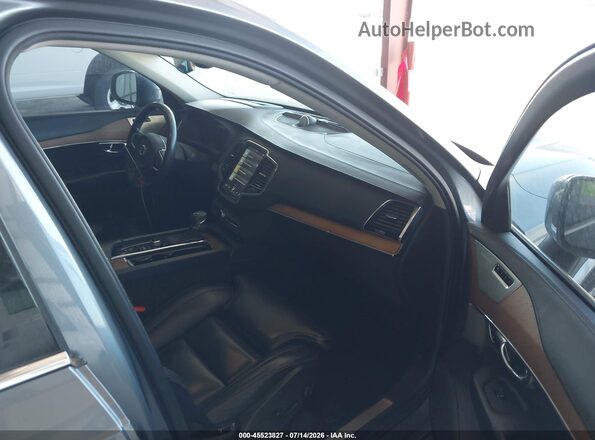 YV4A22PL7G1073166 2016 VOLVO XC90 Gray Вид салону спереду