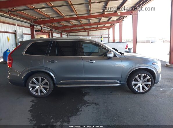 YV4A22PL7G1073166 2016 VOLVO XC90 Gray Вид задньої частини салону