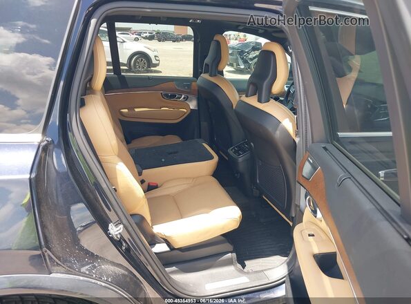 YV4A22PL7H1179120 2017 VOLVO XC90 Blue Vista de la etiqueta del VIN