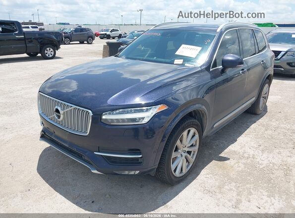 YV4A22PL7H1179120 2017 VOLVO XC90 Blue Vista tres cuartos delantera izquierda