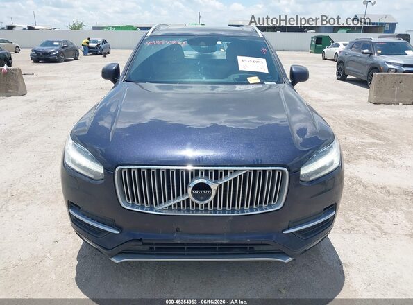 YV4A22PL7H1179120 2017 VOLVO XC90 Blue Vista del cuadro de instrumentos
