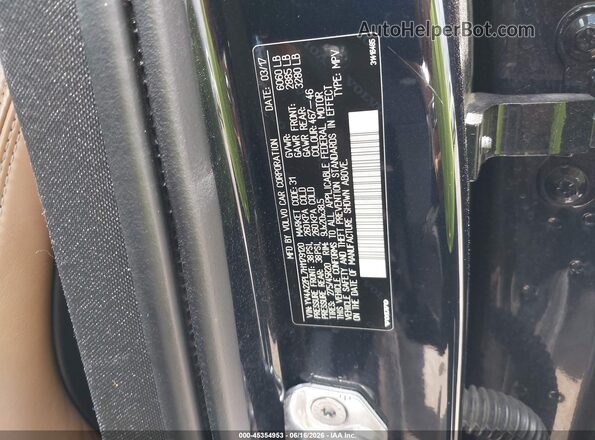 YV4A22PL7H1179120 2017 VOLVO XC90 Blue Vista del compartimento del motor