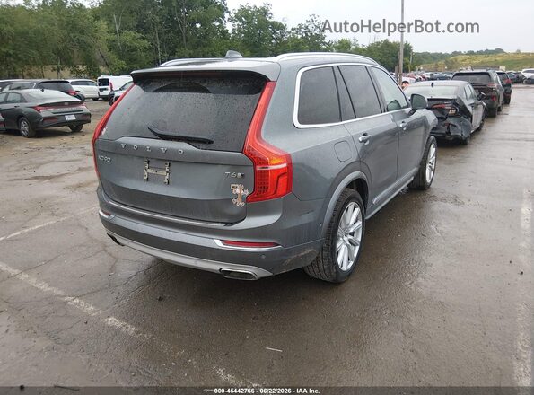 YV4A22PL7J1350020 2018 VOLVO XC90 Gray Tył prawy
