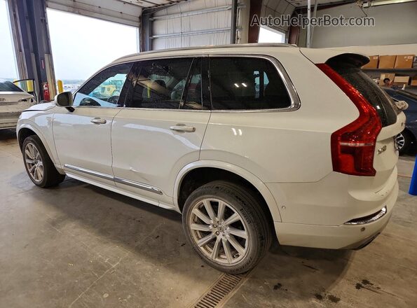 YV4A22PL9G1014474 2016 VOLVO XC90 White Tył lewy