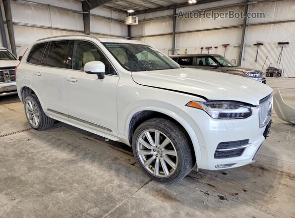 YV4A22PL9G1014474 2016 VOLVO XC90 White Przód prawy