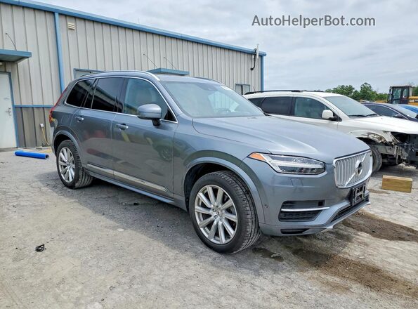 YV4A22PL9H1150055 2017 VOLVO XC90 Silver Передня права чверть
