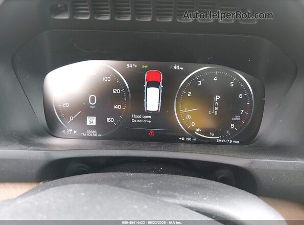 YV4A22PL9J1216500 2018 VOLVO XC90 Black Հետևի նստատեղերի տեսք