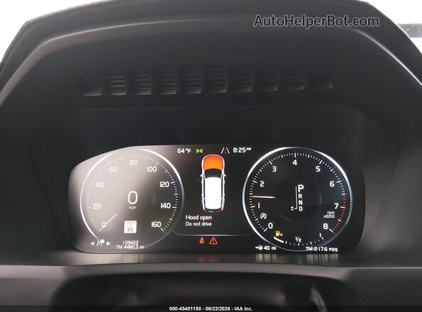 YV4A22PL9J1370043 2018 VOLVO XC90 Black Սալոնի հետևի տեսք