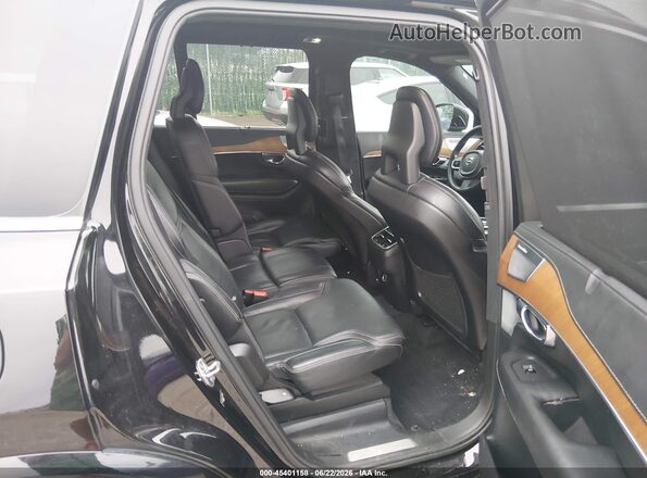 YV4A22PL9J1370043 2018 VOLVO XC90 Black Սալոնի 360 աստիճան տեսք