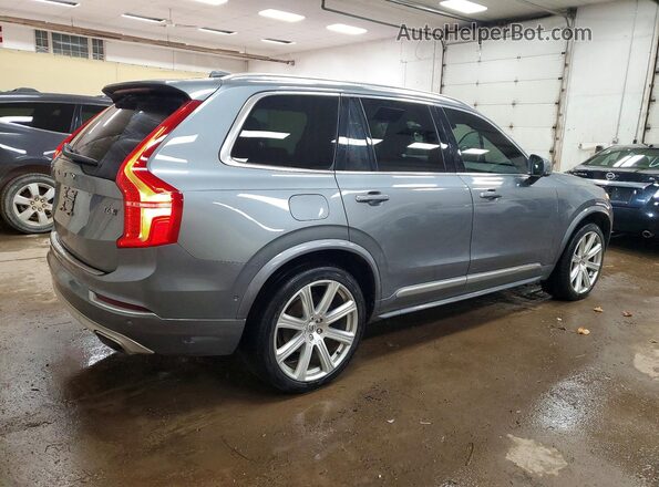 YV4A22PL9K1441369 2019 VOLVO XC90 Серебряный Задняя правая четверть