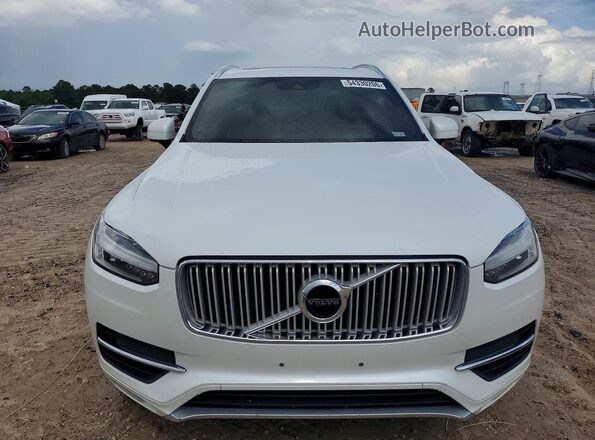 YV4A22PL9K1445874 2019 VOLVO XC90 White Front view