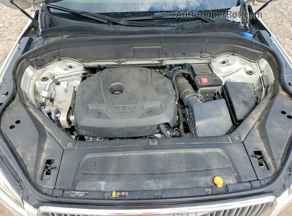YV4A22PL9K1445874 2019 VOLVO XC90 White Engine compartment view