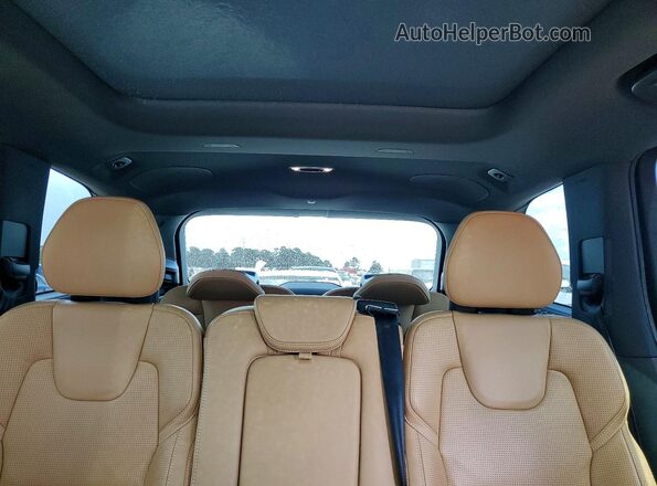 YV4A22PL9K1445874 2019 VOLVO XC90 White Rear seats view