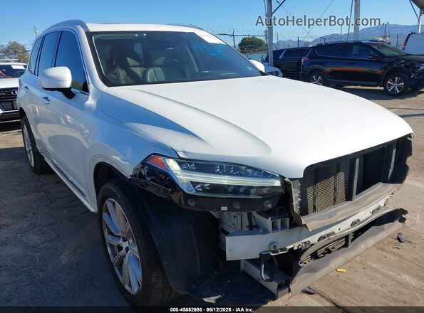 YV4A22PLXG1020736 2016 VOLVO XC90 White Vista frontal