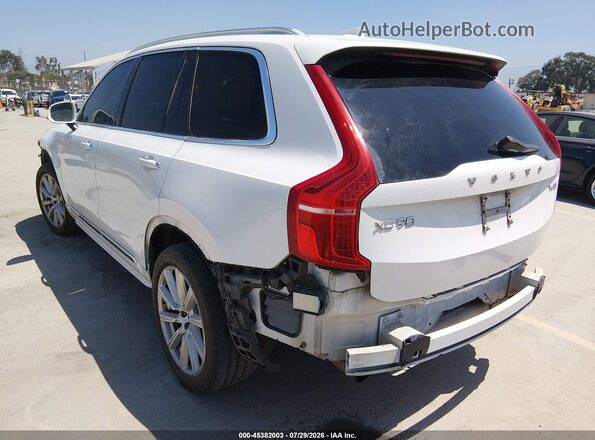 YV4A22PLXG1020736 2016 VOLVO XC90 White Trasero izquierdo